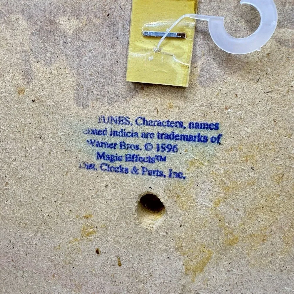 1996‎ Looney Toons Tweety Bird Changing Colors When Moved Vintage Laminated Pic